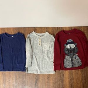 3t thermal long sleeves shirts